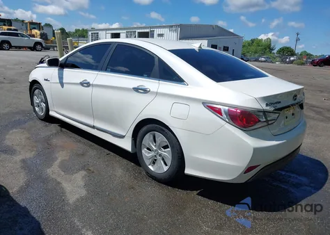 2015 Hyundai Sonata Hybrid из США, поврежденный, VIN KMHEC4A45FA134314